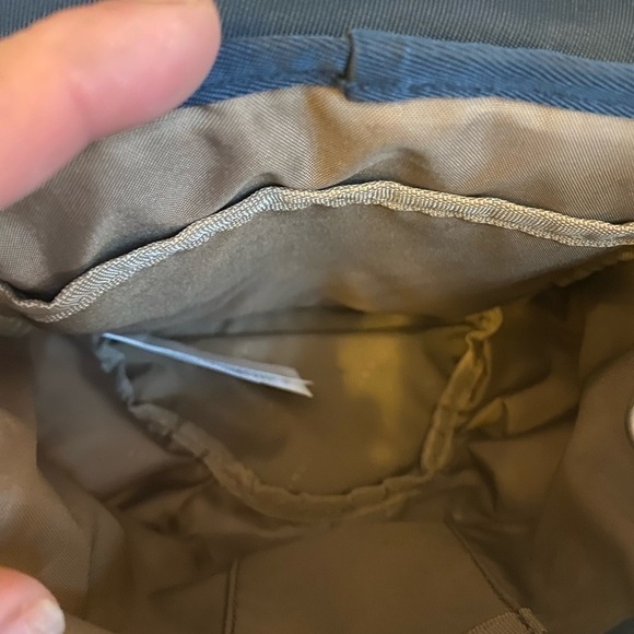 NWT BLUE & TAN MINI BACKPACK/HANDBAG - Picture 10 of 13